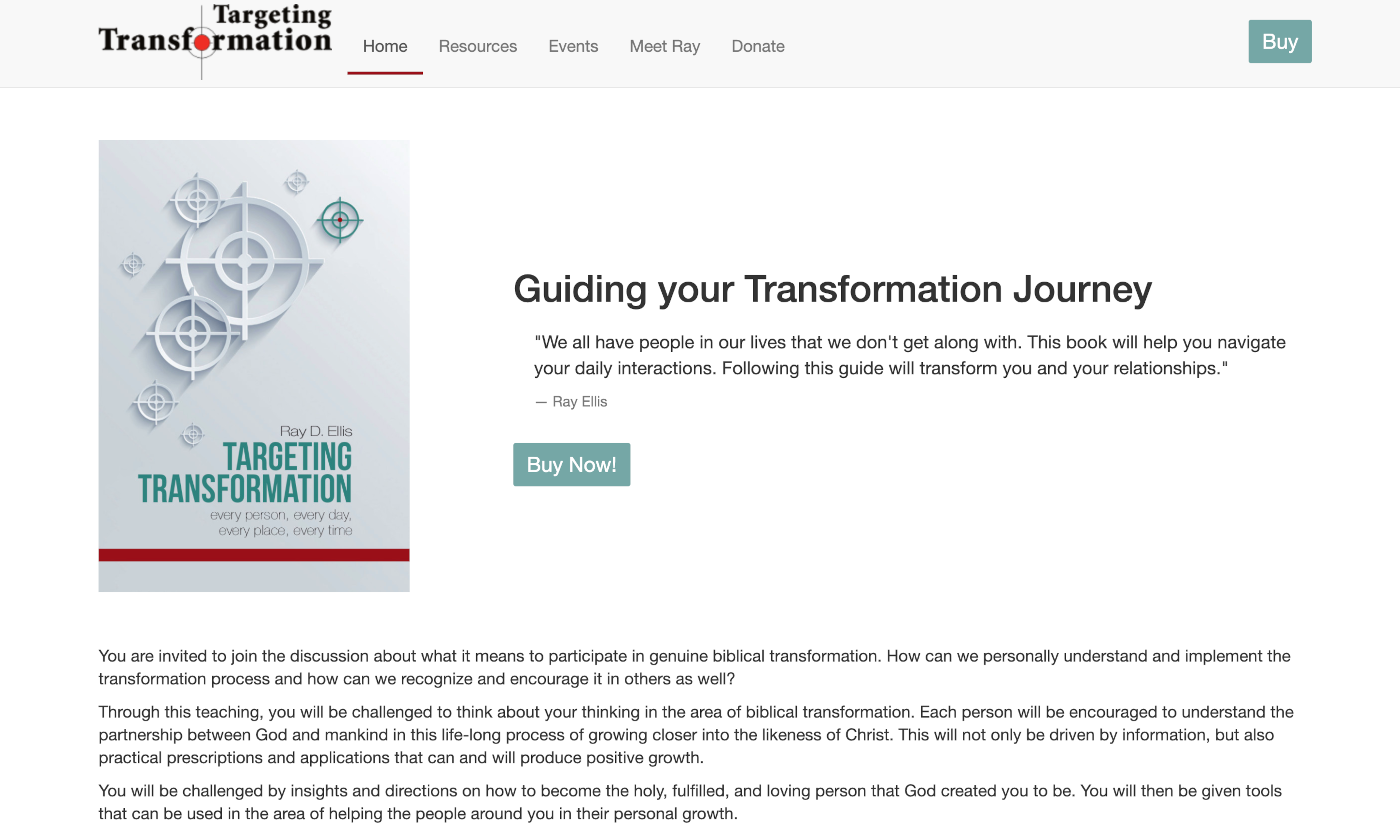 Targeting Transformation Homepage